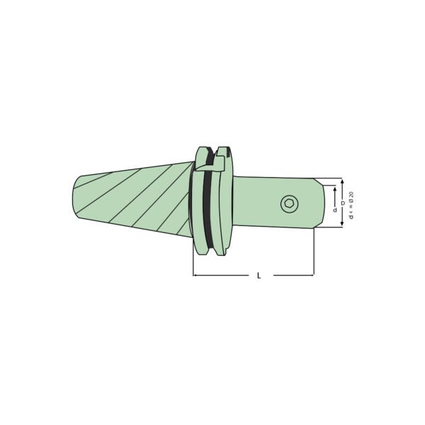 SK-50 Standart Veldon Tutucu - Görsel 2